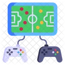 Partido de fútbol  Icono