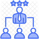 Partie Prenante Organisation Structure Icône