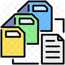Partition File Document Icon