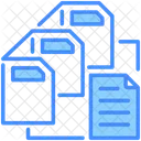 Partition File Document Icon