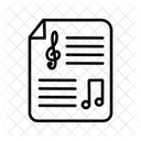Partition Notes Melodie Icon
