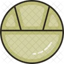 Partition Plate Plate Food Icon