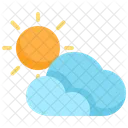 Partly Cloud Partly Cloudy Weather Partly Cloud Day Icon