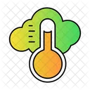 Partly Cloudy Sunny Day Nature Icon