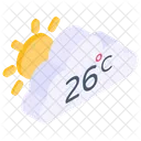 Weather Partly Cloudy Cloudy Day Icon