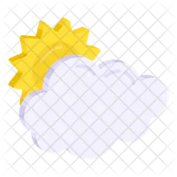 Partly Cloudy Day  Icon