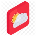 Partly Cloudy Day Weather Forecast Overcast Icon