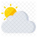 Partly Cloudy Day Weather Forecast Icon