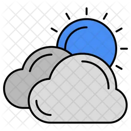 Partly Cloudy Day  Icon