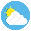 Partly Cloudy Day Weather Forecast Overcast Icon