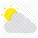 Partly Cloudy Day Weather Forecast Overcast Icon