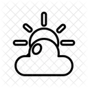 Partly Cloudy Weather Cloud Icon