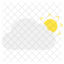 Partly cloudy weather  Icon