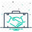 Partner Briefcase Business Icon