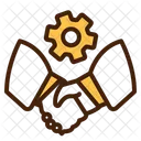 Partners Business Partnership Deal Icon