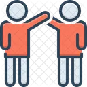 Partner Friendly Along Icon