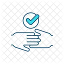 Friendship Support Teamwork Icon