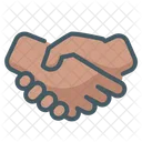 Partners Handshake Hands Icon