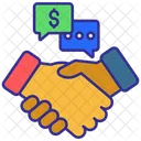 Partnerschaft Geschaft Deal Icono