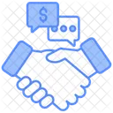 Partnerschaft Geschaft Deal Icono