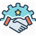 Partnerschaft  Symbol