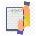 Contract Agreement Deal Icon