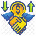 Deal Hand Exchange Icon