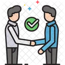 Partnership Deal Agreement Icon