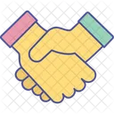 Partnership Handshake Agreement Icon