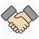 Partnership Agreement Handshake Icon