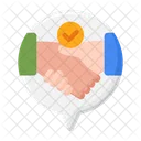 Partnership Meeting Deal Icon
