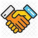 Partnership Agreement Hands Icon