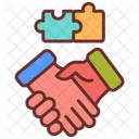 Partnership Union Cooperation Icon