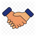 Business Deal Handshake Icon