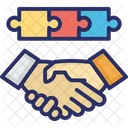 Partnership Cooperation  Icon
