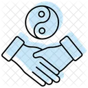 Partnership Harmony Color Shadow Thinline Icon アイコン