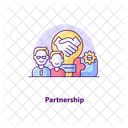 Teamwork Corporate Collaboration Icon
