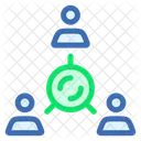 Partnership Team Network 아이콘