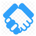 Partnership Hand Gesture Teamwork Icon