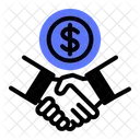 Partnership Deal Contract Icon
