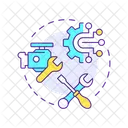Parts Service Repair Icon