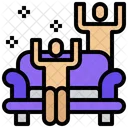 Party Relax Furniture Icon