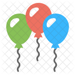 Party Balloons Icon
