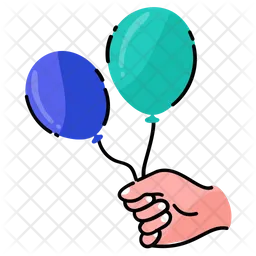 Party Balloons  Icon