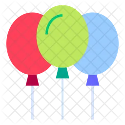 Party Balloons  Icon