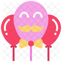 Party Balloons  Icon