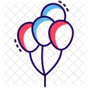 Party Equipment Party Balloons Decorative Balloons Icon