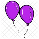 Party Decoration Balloons Party Balloons Icon