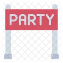 Party Banner Dekoration Feier Symbol