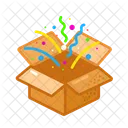 Giftbox Party Fun Icon
